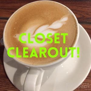 Everything must/WILL go!